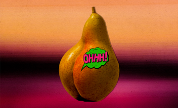 a pear