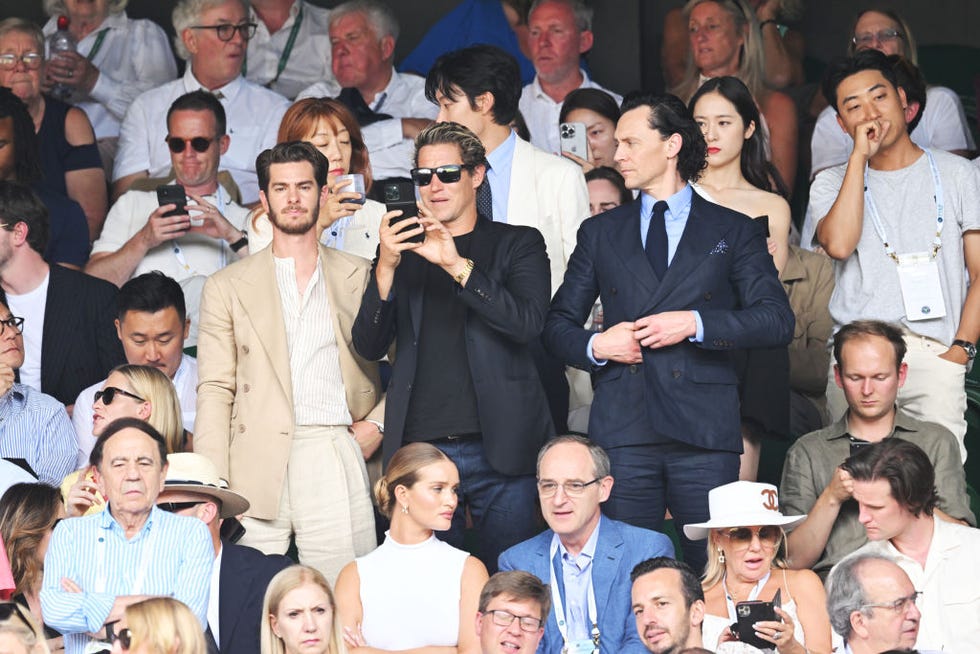 the duke and duchess of cambridge attend the wimbledon mens singles final