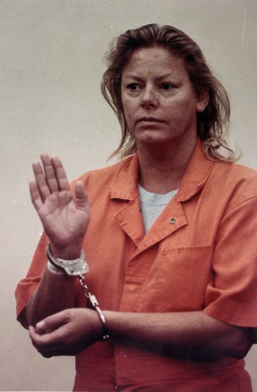 aileen wuornos a person with the hands up