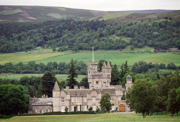 balmoral castle, the royals' scottish home