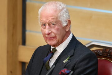 the king and queen attend the commemoration of the 25th anniversary of the scottish parliament