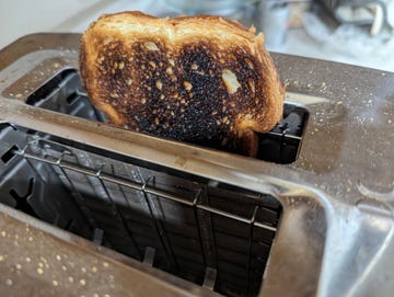 burnt toast