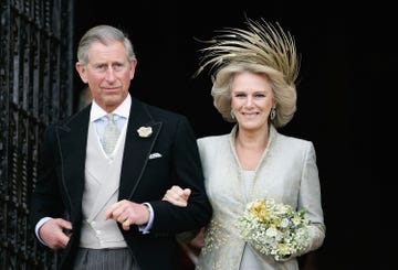 Camilla and Charles marriage at Windsor Castle on April 9, 2005