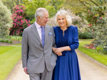 a man and a woman standing together