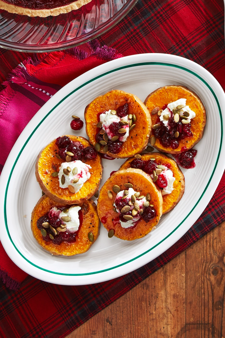 christmas side dishes roasted squash