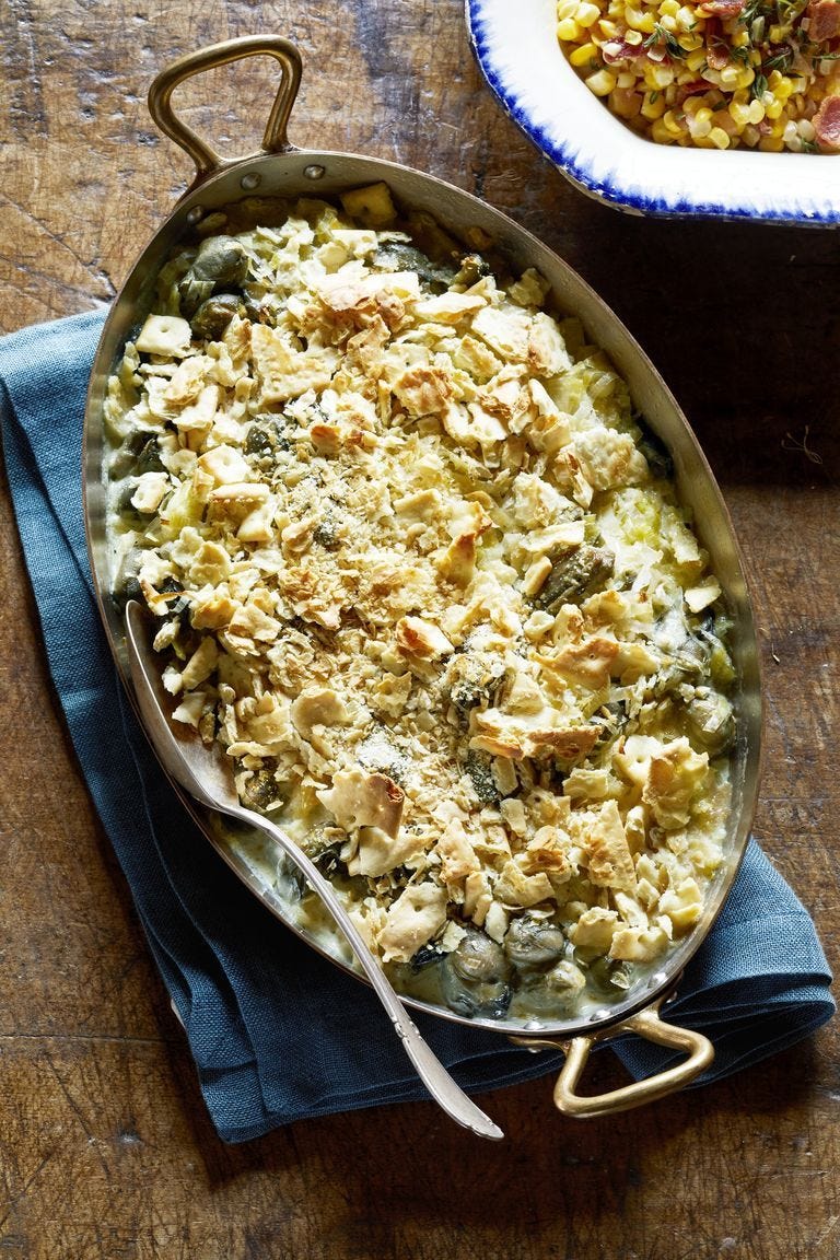 christmas side dishes scalloped oysters