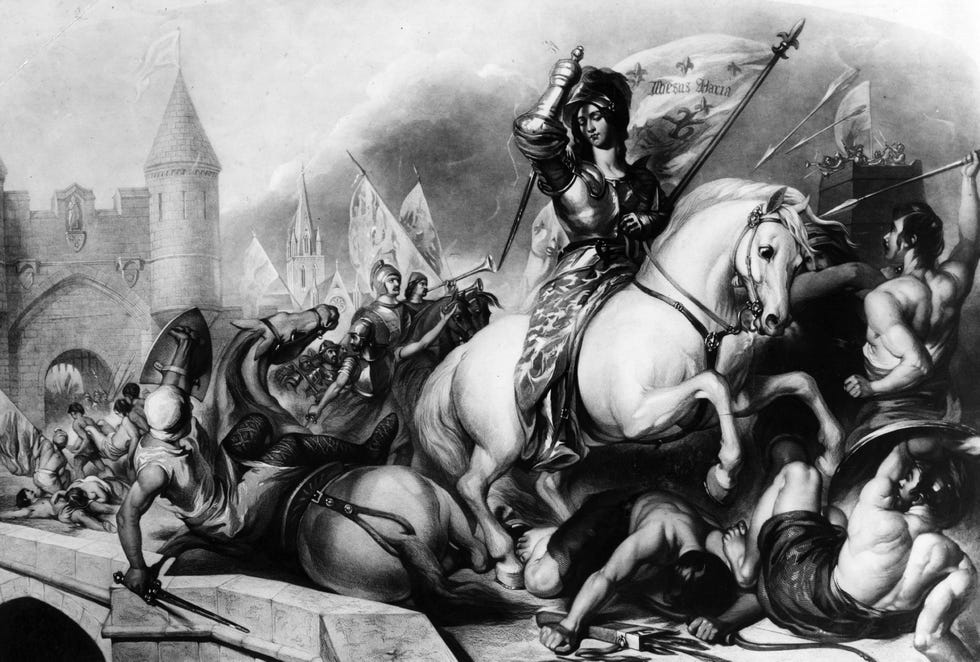 st joan in battle