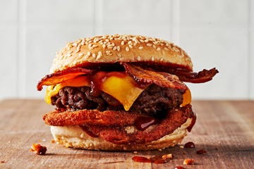 copycat carl's jr bacon western cheeseburger