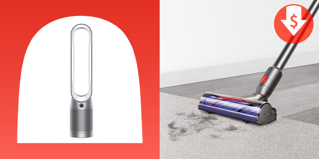 dyson smart air purifier and fan, cordless pet stick vacuum