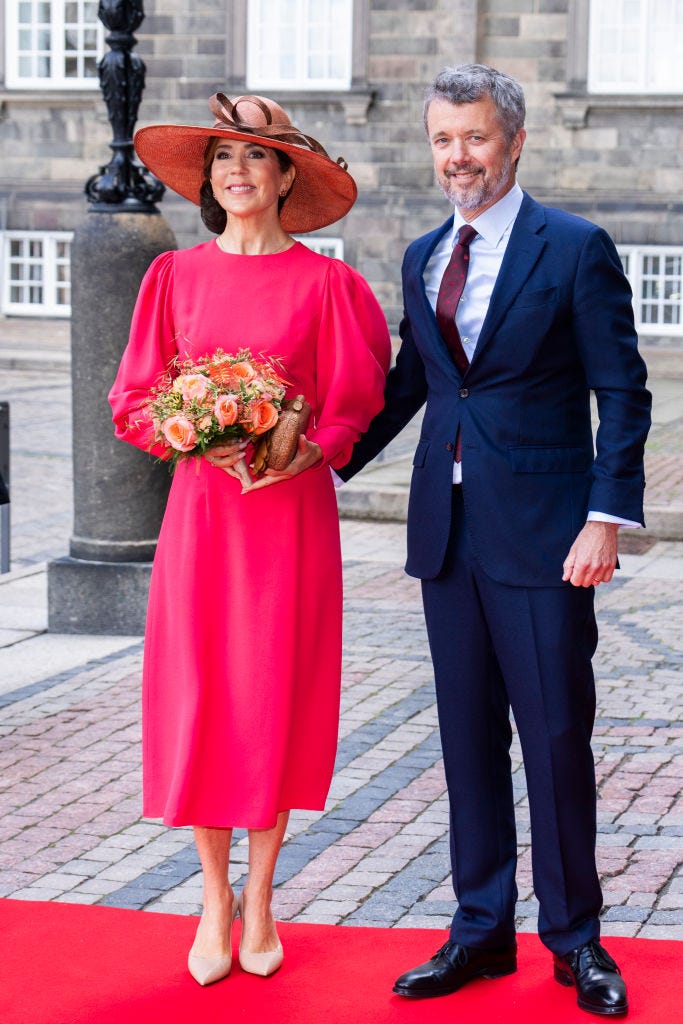 danish royals attend service to mark 175th anniversary of the constitution