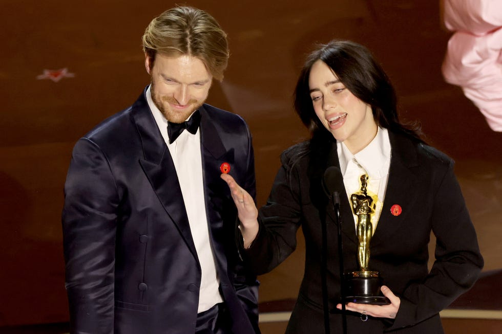 finneas o'connell and billie eilish, oscar award for best original song for what was i made for, barbie