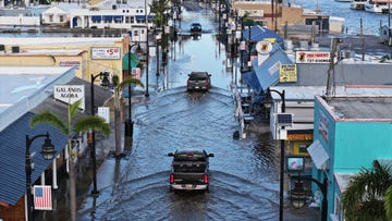 hurricane helene hits gulf coast of florida