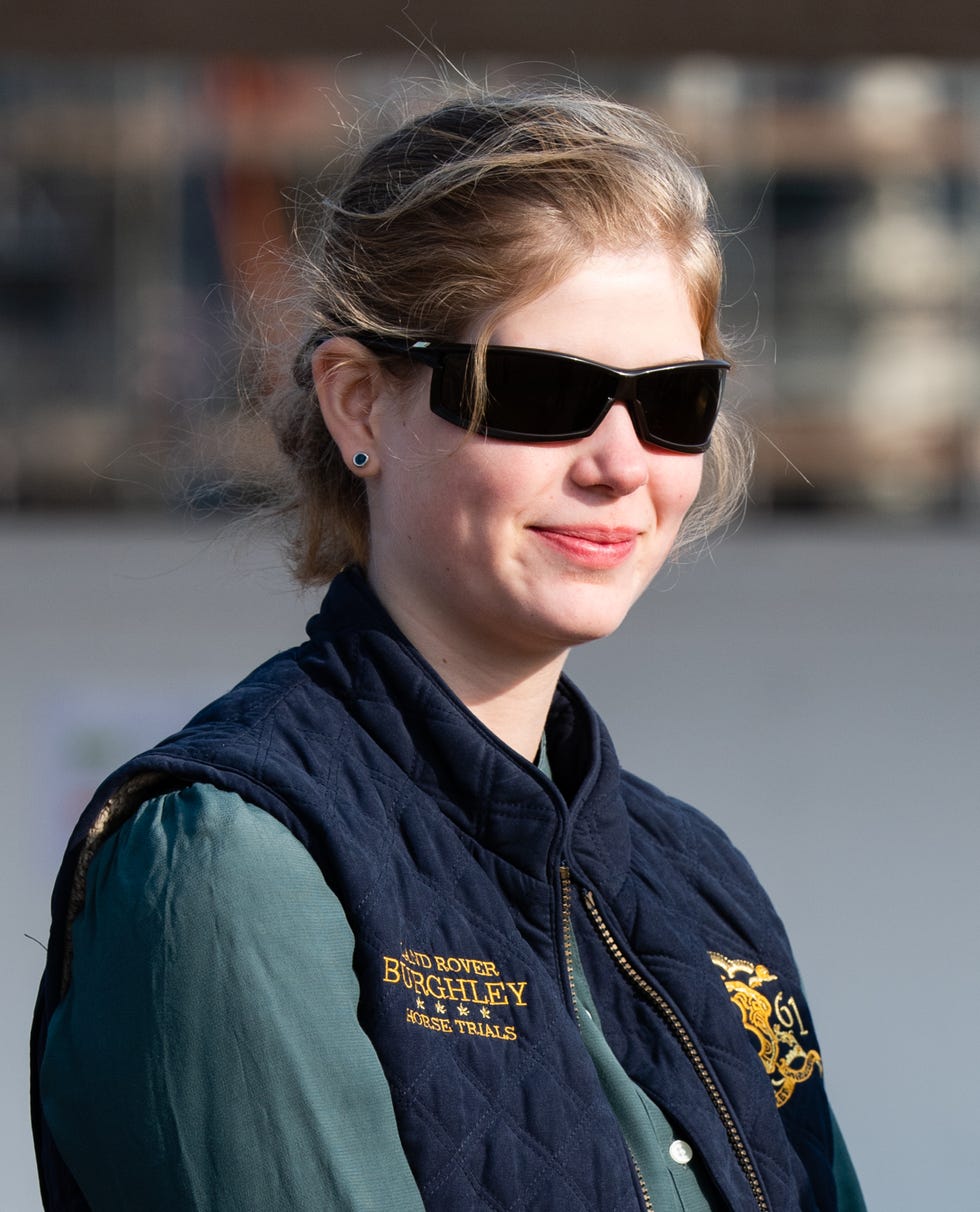 portsmouth, england    september 20  lady louise windsor takes part in the great british beach clean on southsea beach on september 20, 2020 in portsmouth, england photo by poolsamir husseinwireimage