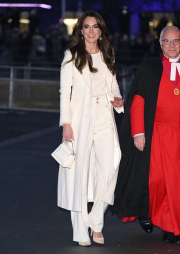 london, england december 08 catherine, princess of wales attends the together at christmas carol service at westminster abbey on december 08, 2023 in london, england photo by karwai tangwireimage