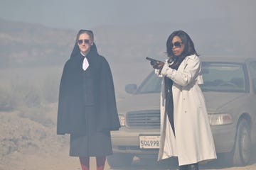 fx's grotesquerie episode 4 airs wednesday, october 2 at 11 pm etpt pictured l r micaela diamond as sister mergan, niecy nash as lois tryon cr prashant guptafx