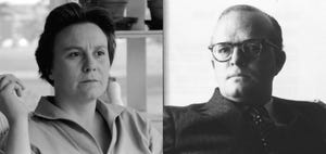 Harper Lee and Truman Capote