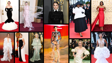 best celeb red carpet looks 2024