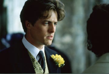 andie macdowell, hugh grant, four weddings and a funeral