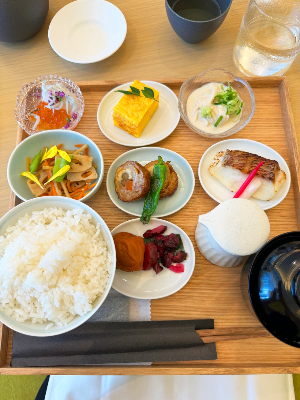 japanese breakfast platter