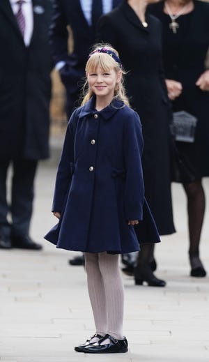 isla phillips memorial service for the duke of edinburgh