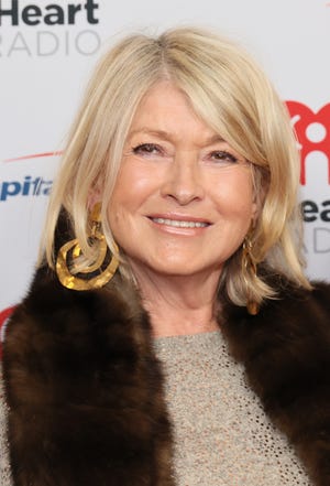 martha stewart z100's iheartradio jingle ball 2022 press room