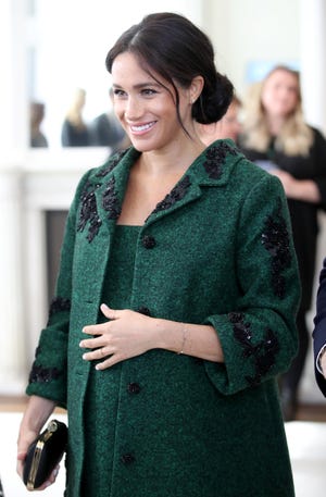 the duke and duchess of sussex attend a commonwealth day youth event at canada house