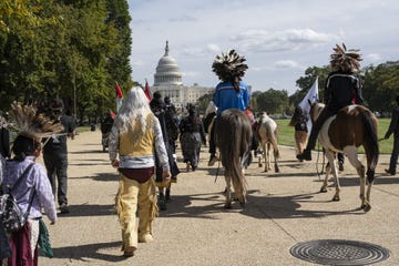 indigenous people's day rally in washington dc