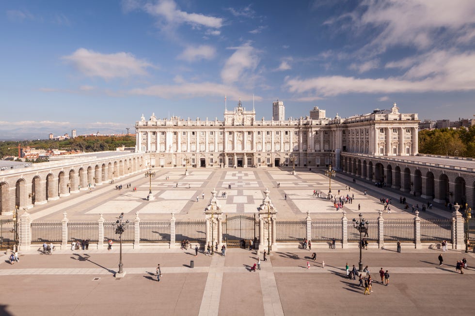 palacio real in madrid spain