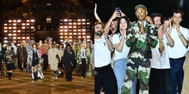 pharrell williams的lv男裝首秀重點不只是服裝？louis vuitton 2024春夏男裝大秀變身流行文化盛事