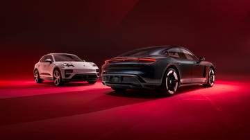 porsche macan 4 electric and taycan