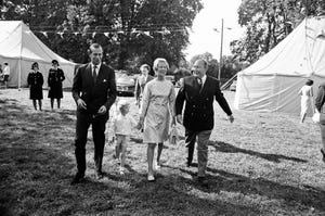 the duke and duchess of kent at iver fair