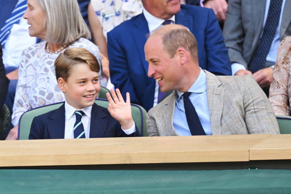 the duke and duchess of cambridge attend the wimbledon mens singles final