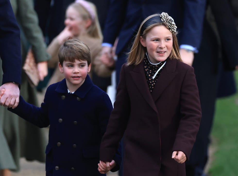 the british royal family attend the christmas morning service