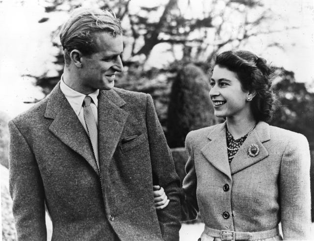 prince philip, princess elizabeth