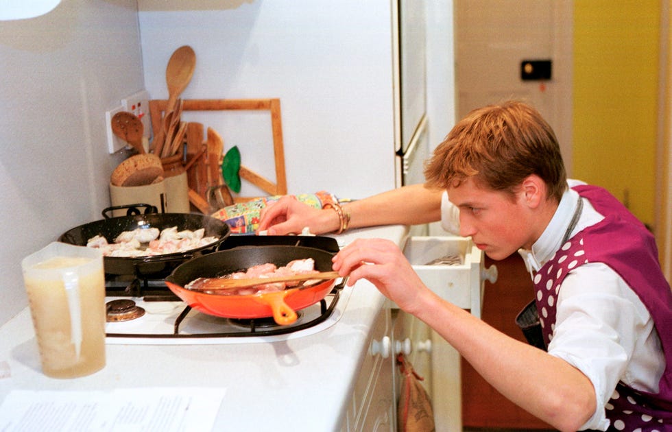 prince william photos william cooking