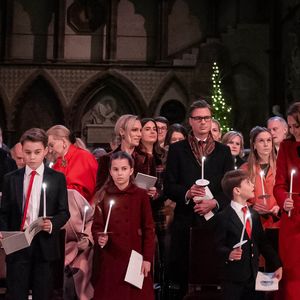 members of the royal family attend the 'together at christmas' carol service