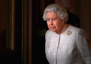 the queen receives the president of kazakhstan