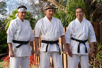 ralph macchio, william zabka, yuji okumoto, cobra kai, season 6