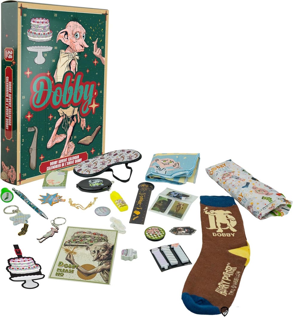 regalos del calendario dobby harry potter