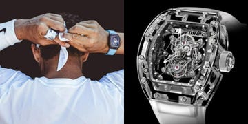 richard mille, 納達爾, rafael nadal, 聯名錶, 陀飛輪, 頂級腕錶, 卡達王子, 富豪, 拍賣會, 楊紫瓊, 法網, 皇室