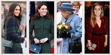 royal family bag brand meghan markle kate middleton queen elizabeth handbags