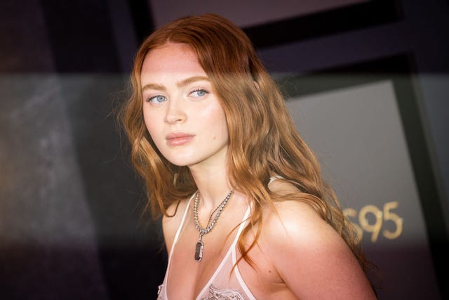 sadie sink armani beauty