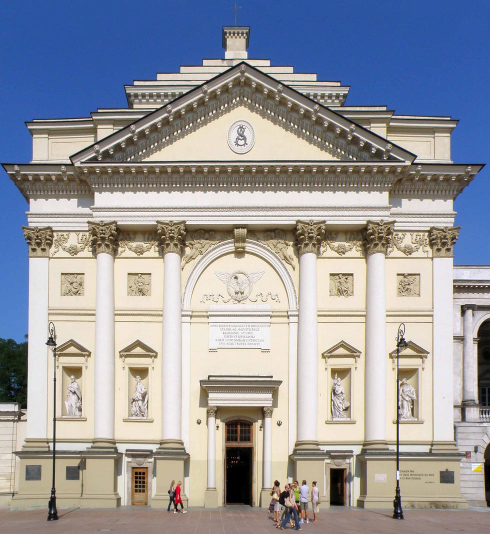 saint anne's church warsaw