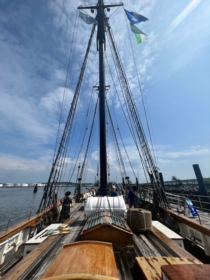 a sailboat on the water