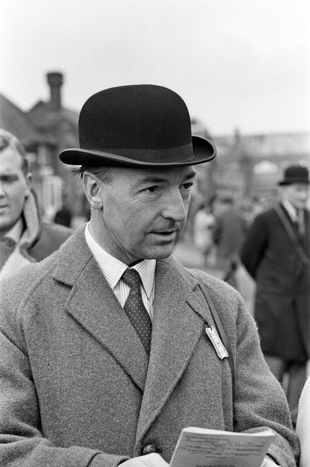 John Profumo at Sandown Park Racecourse