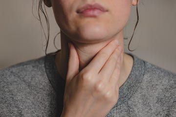 sore throat, virus disease or flu