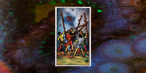 six of wands tarot card