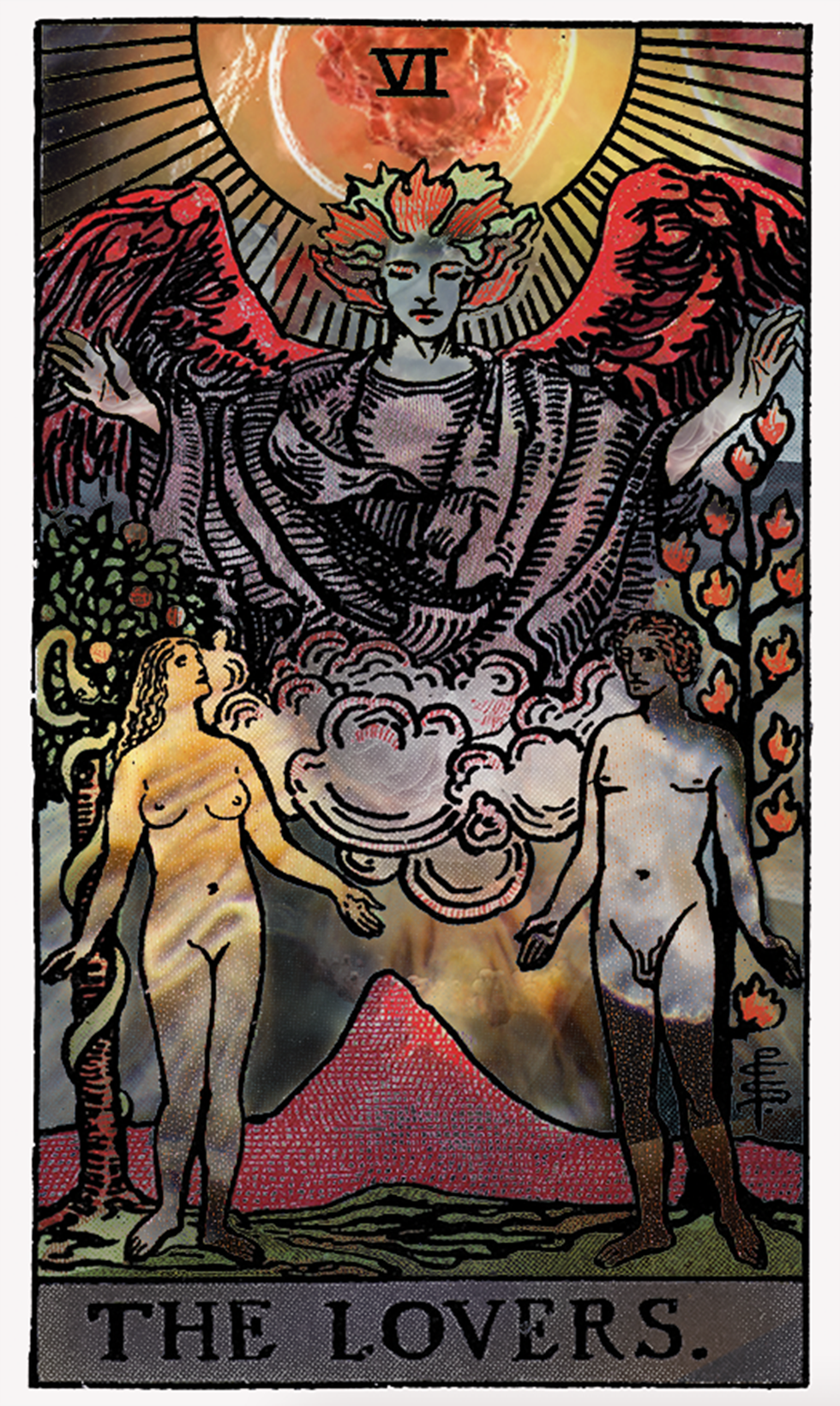 the lovers tarot card