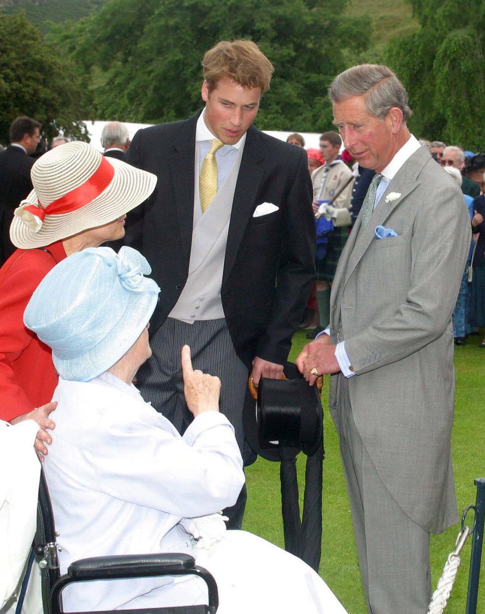 royal garden party at holyrood house in edinburgh