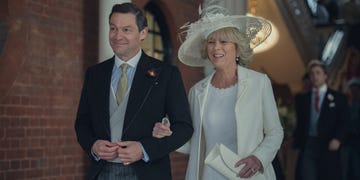 dominic west as prince charles, olivia williams as camilla credit justin downing